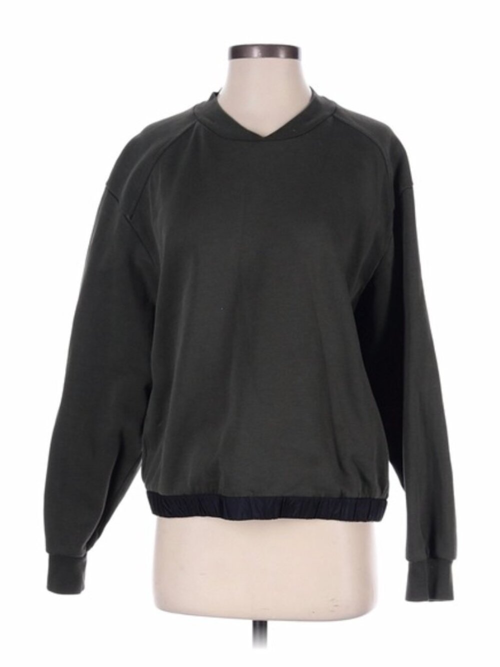 Moncler Dark Olive Crewneck Sweater XL